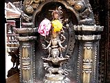 Kathmandu Patan Golden Temple 18 Swayambhu Chaitya Hari Hari Haribahana Lokeshwor Statue The Second Month